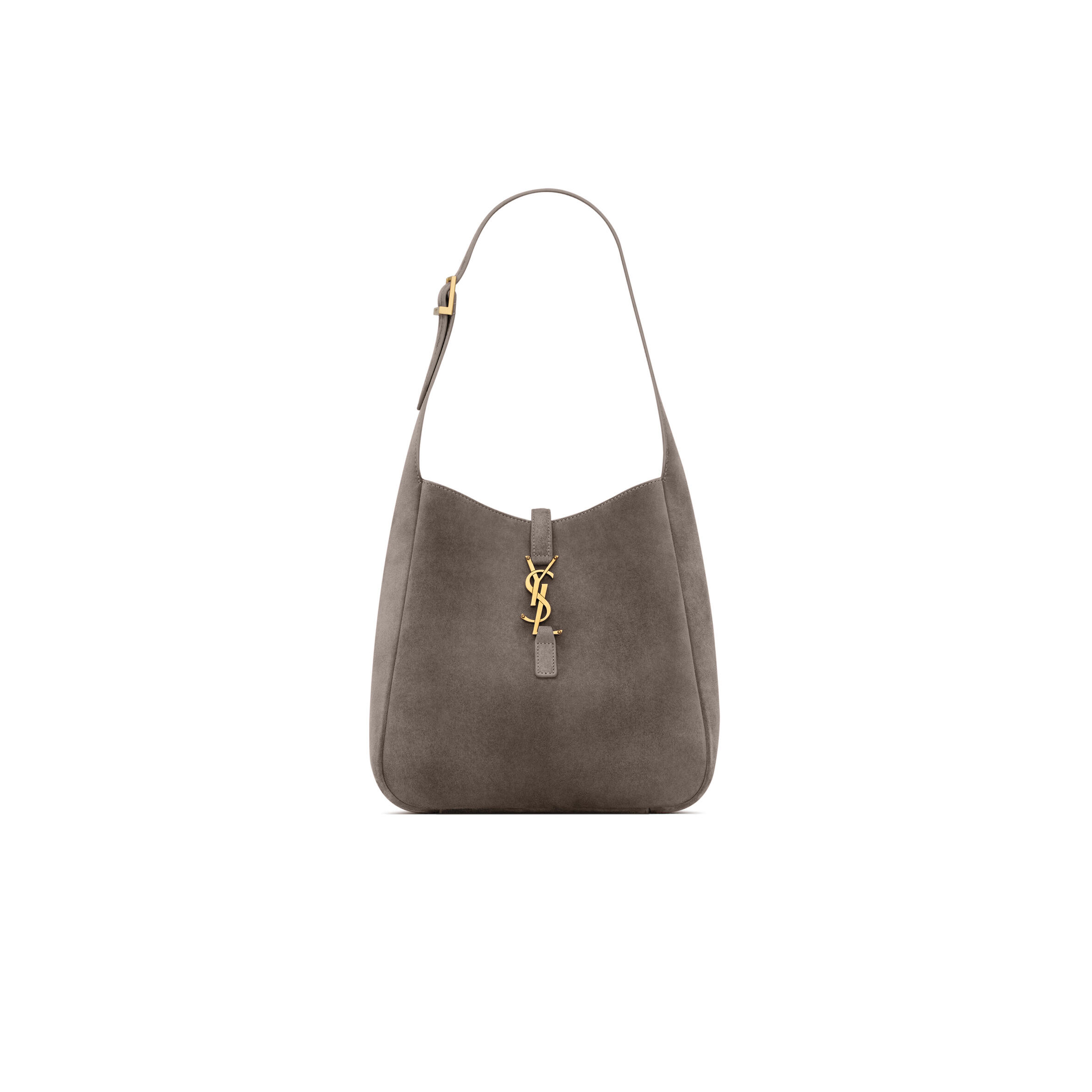 YSL LE 5 À 7 SUPPLE SMALL IN SUEDE 8505331U80W1997 (23*22*8cm)